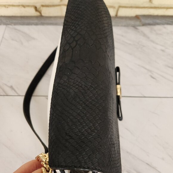 Euc Unique Kate Spade Montrose Place Black/Cement Shoulder/Crossbody Bag - Picture 11 of 14